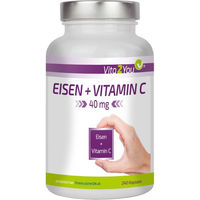 Produktbild von Vita2You Eisen Kapseln 40 mg vegan und vegetarisch 240 Stück