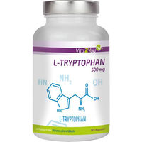 Produktbild von Vita2You L-Tryptophan 500mg Kapseln vegan ohne Zusatzstoffe