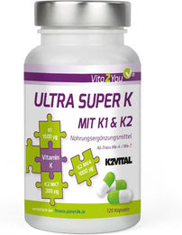 Vita2You Ultra Super K Kapseln mit Vitamin K1 und K2 2700µg – Bild 1 von 4