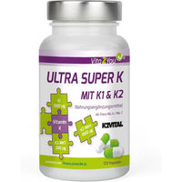 Produktbild von Vita2You Ultra Super K Kapseln mit Vitamin K1 und K2 2700µg