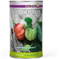 Produktbild von Vita2You Vitamin C Acerola Pulver vegan und vegetarisch