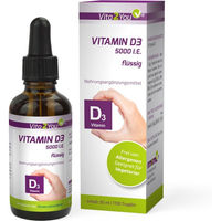 Produktbild von Vita2You Vitamin D3 5000 IE Tropfen vegetarisch ohne Zusatzstoffe