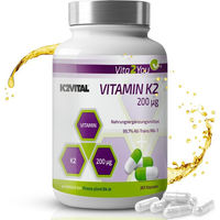 Produktbild von Vita2You Vitamin K2 MK-7 200 µg Kapseln vegan und vegetarisch 365 Stück