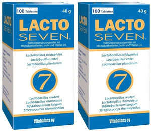 Vitabalans Oy LACTO SEVEN Tabletten für Erwachsene und Kinder – Bild 1 von 1