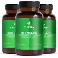 Produktbild von Vitabay Bromelain 500 mg Kapseln vegan vegetarisch 300 Stück