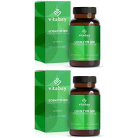 Produktbild von vitabay Coenzym Q10 Komplex Ubiquinon 200 mg Kapseln 120 Stück vegan glutenfrei laktosefrei