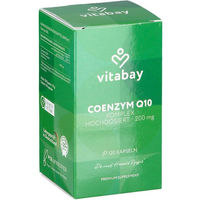 Produktbild von Vitabay Coenzym Q10 Ubichinon Komplex 200 mg Vegan Kapseln 120 Stück