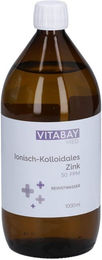 Vitabay CV Ionisch-Kolloidales Zink 50 ppm Flüssigkeit ohne Zusatzstoffe – Bild 1 von 1