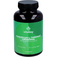Produktbild von Vitabay CV Liposomales Magnesium L-Threonat 1000 mg Kapseln 120 Stück