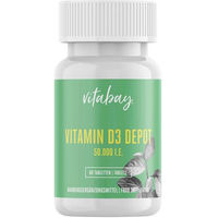 Produktbild von Vitabay CV Vitamin D3 Depot Cholecalciferol 50.000 IE Tabletten vegan