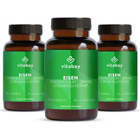 Produktbild von Vitabay Eisen Aktiv Bisglycinat Kapseln vegan 360 Stück