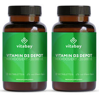 Produktbild von Vitabay Flechten Tabletten vegan ohne Zusatzstoffe 730 Stück