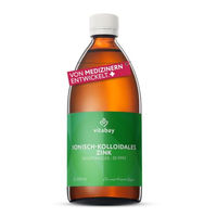 Produktbild von Vitabay Kolloidales Zink 50 PPM Flüssigkeit ohne Zusatzstoffe 500 ml