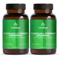 Produktbild von Vitabay Liposomales Magnesium-L-Threonat 1000 mg Kapseln vegan 240 Stück