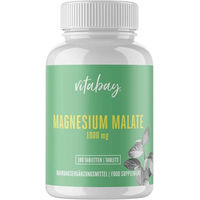 Produktbild von Vitabay Magnesium Malat 1000 mg Tabletten vegan glutenfrei 180 Stück