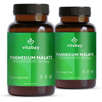 Produktbild von Vitabay Magnesium Malat Tabletten vegan glutenfrei laktosefrei 360 Stück