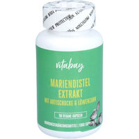 Produktbild von Vitabay Mariendistel Artischocke Löwenzahn Komplex hochdosiert 250 mg Mariendistel-Extrakt 90 vegane Kapseln
