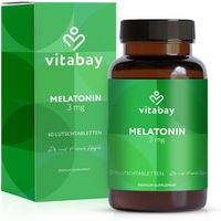Produktbild von Vitabay Melatonin 3 mg Tabletten vegan und vegetarisch 60 Stück