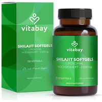 Produktbild von Vitabay Mumijo Shilajit Kapseln hochdosiert liposomal 120 Stück