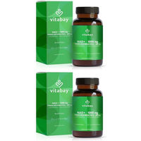 Produktbild von Vitabay NAD+ 1000 mg und Trans-Resveratrol 600 mg liposomal Kapseln vegan ohne Zusatzstoffe