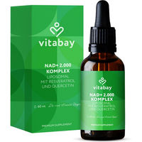 Produktbild von Vitabay NAD+ 2.000 Komplex Liposomale Tropfen