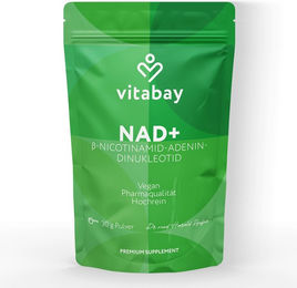 Vitabay NAD+ Pulver mit Niacin vegan und ohne Zusatzstoffe – Bild 1 von 2