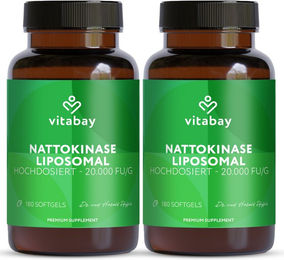 Vitabay Nattokinase 100 mg Kapseln – Bild 1 von 2
