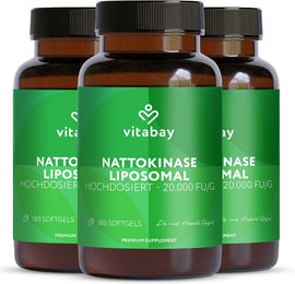 Vitabay Nattokinase 100 mg Kapseln – Bild 1 von 3