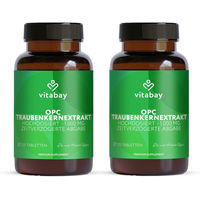 Produktbild von Vitabay OPC Traubenkernextrakt 1000 mg vegan Kapseln 240 Stück