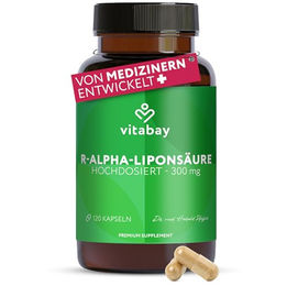 Vitabay R-Alpha-Liponsäure 300 mg Kapseln vegan – Bild 1 von 10