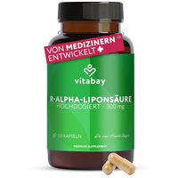 Produktbild von Vitabay R-Alpha-Liponsäure 300 mg Kapseln vegan