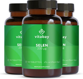 Vitabay Selen 200 µg Tabletten vegan 540 Stück – Bild 1 von 2