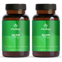 Produktbild von Vitabay Selen 200 µg Tabletten vegan für Männer 360 Stück
