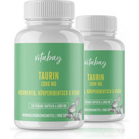 Produktbild von Vitabay Taurin 1000 mg Kapseln vegan ohne Zusatzstoffe 240 Stück