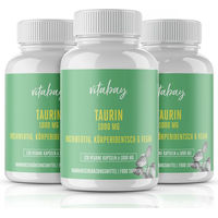 Produktbild von Vitabay Taurin 1000 mg Kapseln vegan ohne Zusatzstoffe 360 Stück