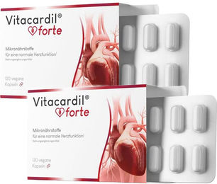 Vitabay Vitacardil Forte Kapseln vegan laktosefrei und glutenfrei – Bild 1 von 1