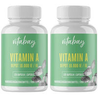 Produktbild von vitabay Vitamin A Depot Kapseln vegan 10.000 IE 240 Stück