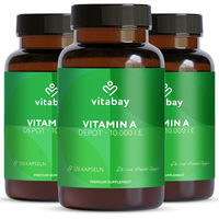Produktbild von Vitabay Vitamin A Kapseln vegan 10000 IE