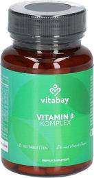 Vitabay Vitamin B Komplex Tabletten 180 Stück – Bild 1 von 2