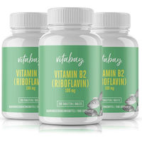 Produktbild von Vitabay Vitamin B2 Riboflavin 100 mg Tabletten vegan