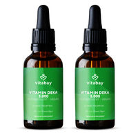 Produktbild von Vitabay Vitamin DEKA Öl 5.000 mit Vitamin D3, K2, A und E in MCT-Öl, hochdosiert, vegan, 2er Pack, 240 ml