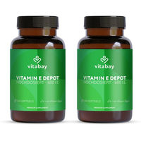 Produktbild von Vitabay Vitamin E 400 IE Kapseln vegan