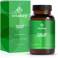 Produktbild von Vitabay Zinc-50 DEPOT Zink Gluconat 50 mg Tabletten vegan