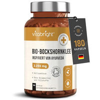 Produktbild von VitaBright Bockshornklee Kapseln Bio Vegan 180 Stück