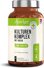 VitaBright Kulturkomplex Kapseln vegan glutenfrei laktosefrei – Bild 1 von 2