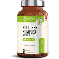 Produktbild von VitaBright Kulturkomplex Kapseln vegan glutenfrei laktosefrei