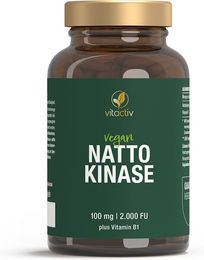 Vitacitv Nattokinase 100 mg mit Vitamin B1 vegan Kapseln 120 Stück für Erwachsene – Bild 1 von 3