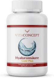 VITACONCEPT Hyaluronsäure Gold Plus Kapseln mit 500 mg Hyaluronsäure 120 Stück – Bild 1 von 1
