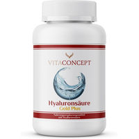 Produktbild von VITACONCEPT Hyaluronsäure Gold Plus Kapseln mit 500 mg Hyaluronsäure 120 Stück