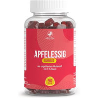 Produktbild von Vitactiv Apfelessig Gummies vegan und zuckerfrei mit Essigmutter
